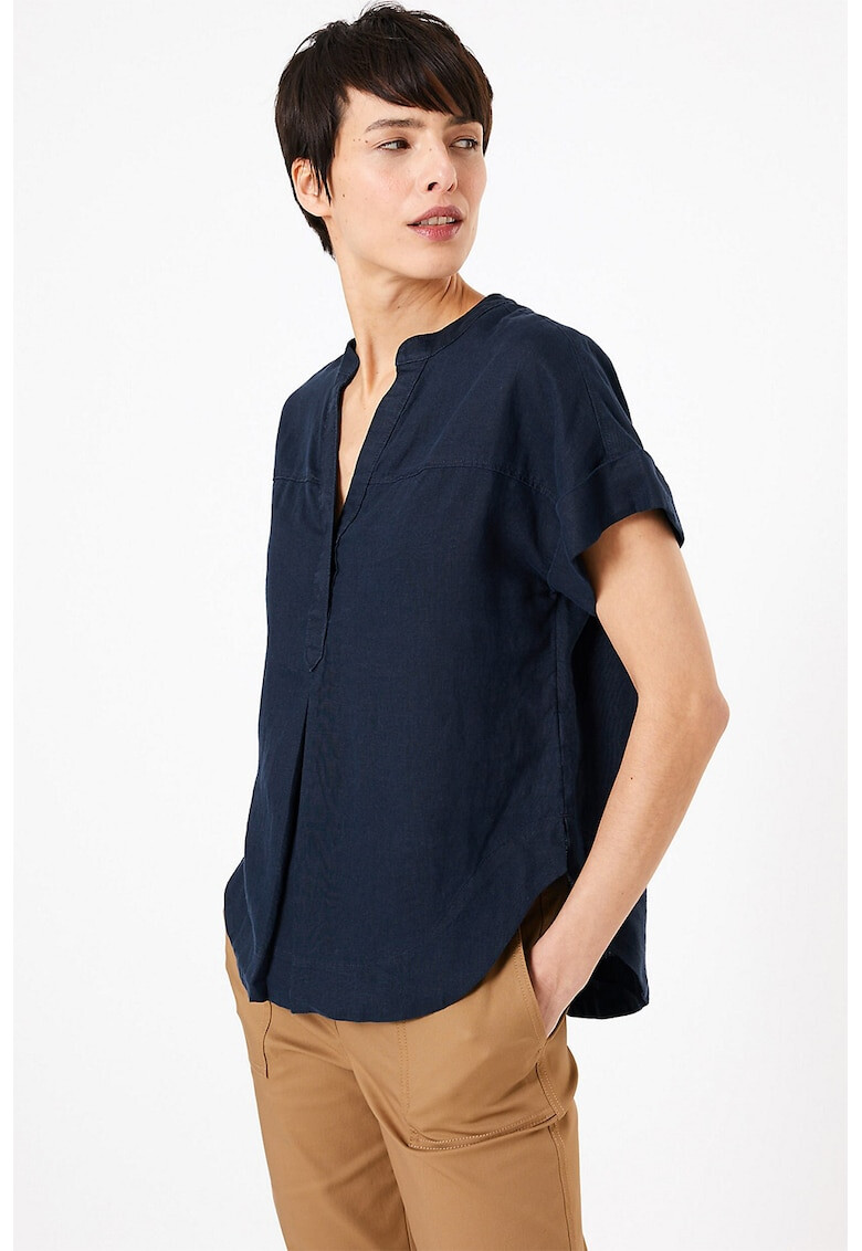 Marks & Spencer Ленена блуза тип туника - Pepit.bg