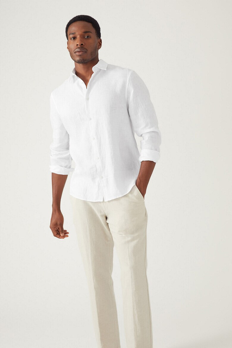 Marks  Spencer Ленена риза - Pepit.bg