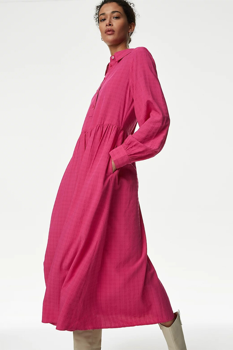 Marks  Spencer Миди рокля с модал - Pepit.bg