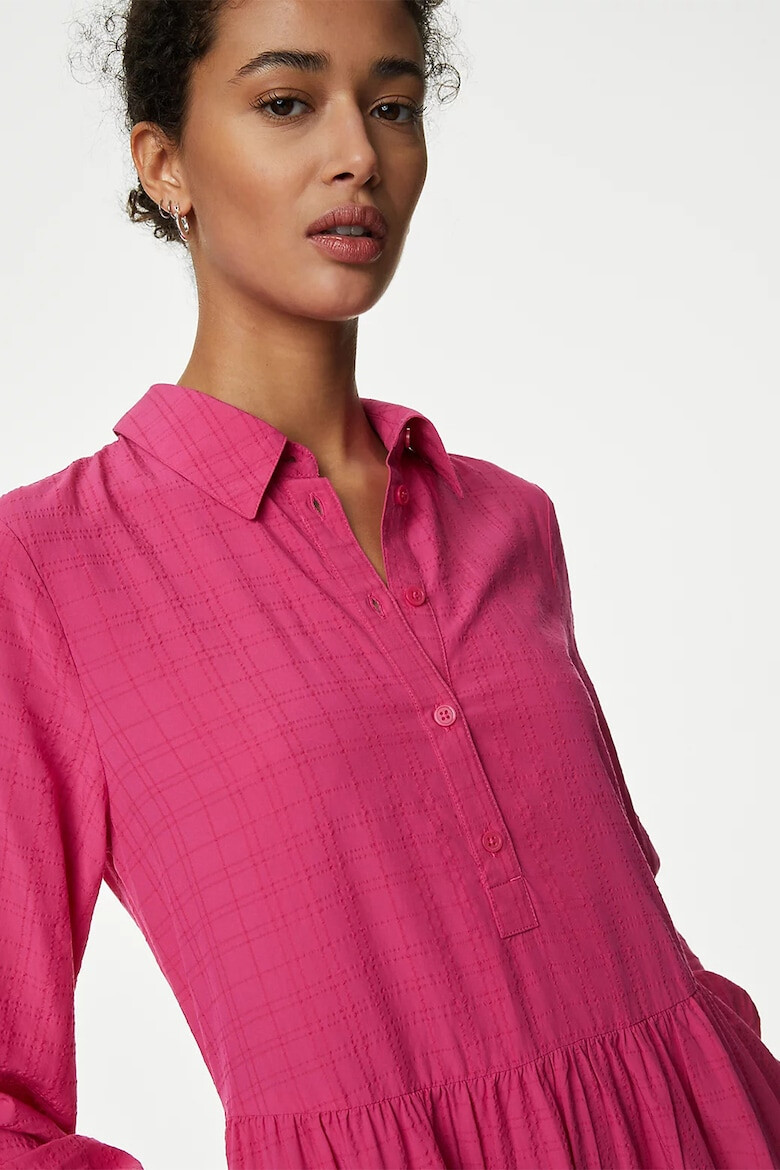 Marks  Spencer Миди рокля с модал - Pepit.bg