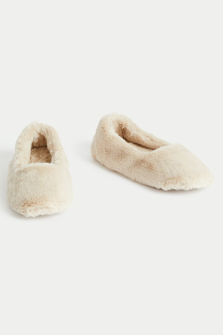Marks  Spencer Мъхести домашни пантофи - Pepit.bg