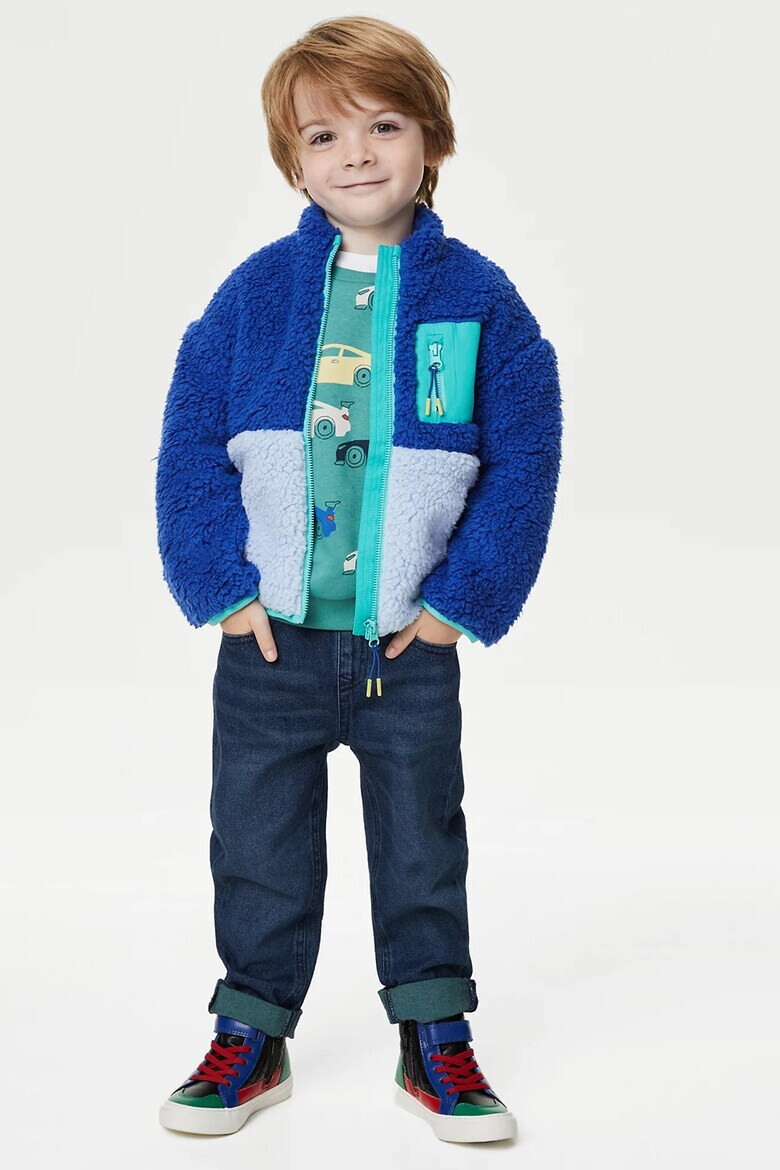 Marks  Spencer Мухесто яке с цветен блок - Pepit.bg