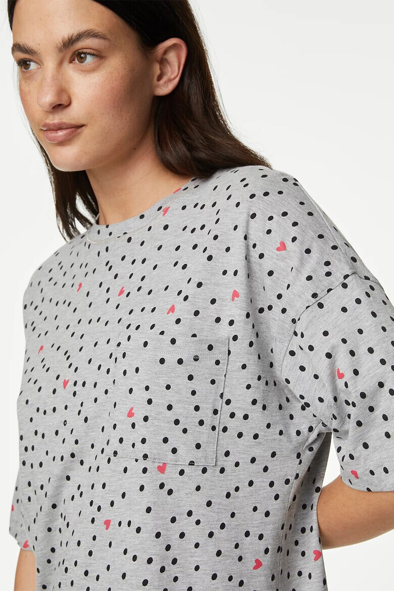 Marks  Spencer Нощница с паднали ръкави - Pepit.bg