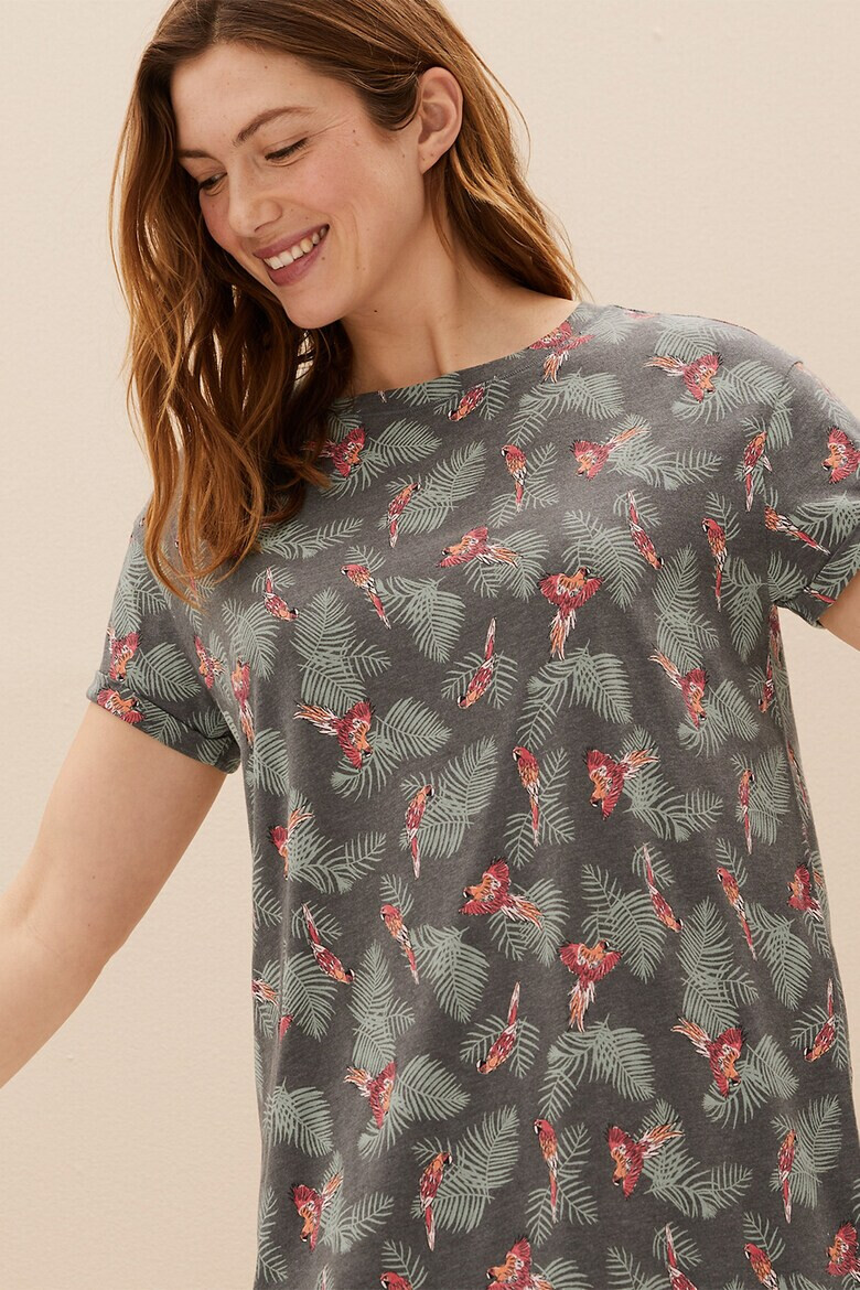 Marks  Spencer Нощница с щампа - Pepit.bg