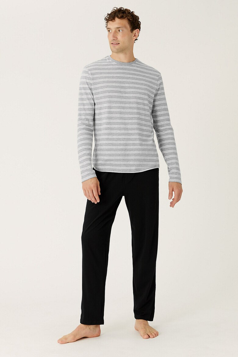 Marks  Spencer Памучна дълга пижама - Pepit.bg