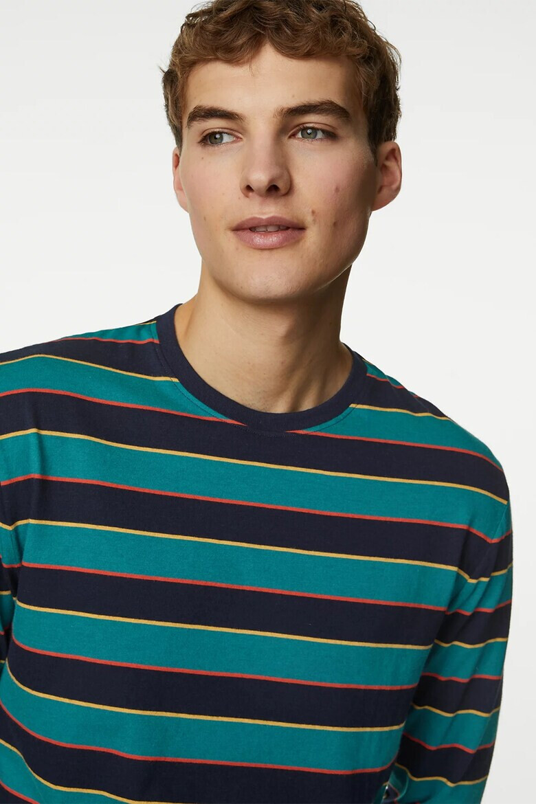 Marks  Spencer Памучна дълга пижама - Pepit.bg