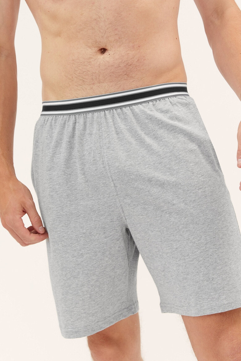 Marks  Spencer Памучна долна пижама - 2 чифта - Pepit.bg