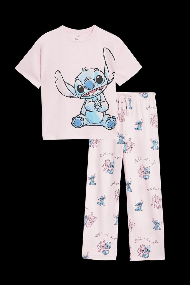 Marks  Spencer Памучна пижама Lilo & Stitch™ - Pepit.bg