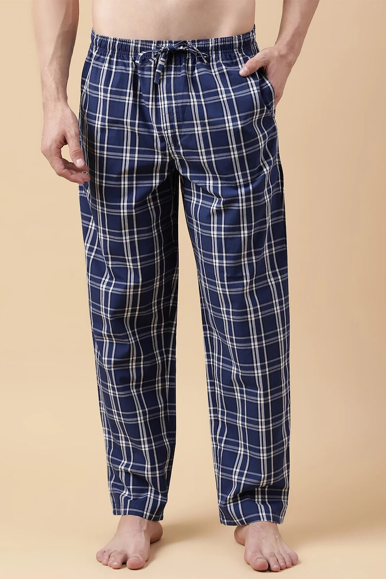 Marks  Spencer Памучна пижама с шарки - Pepit.bg