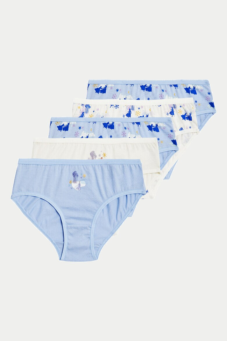 Marks & Spencer Памучни бикини - 5 чифта - Pepit.bg