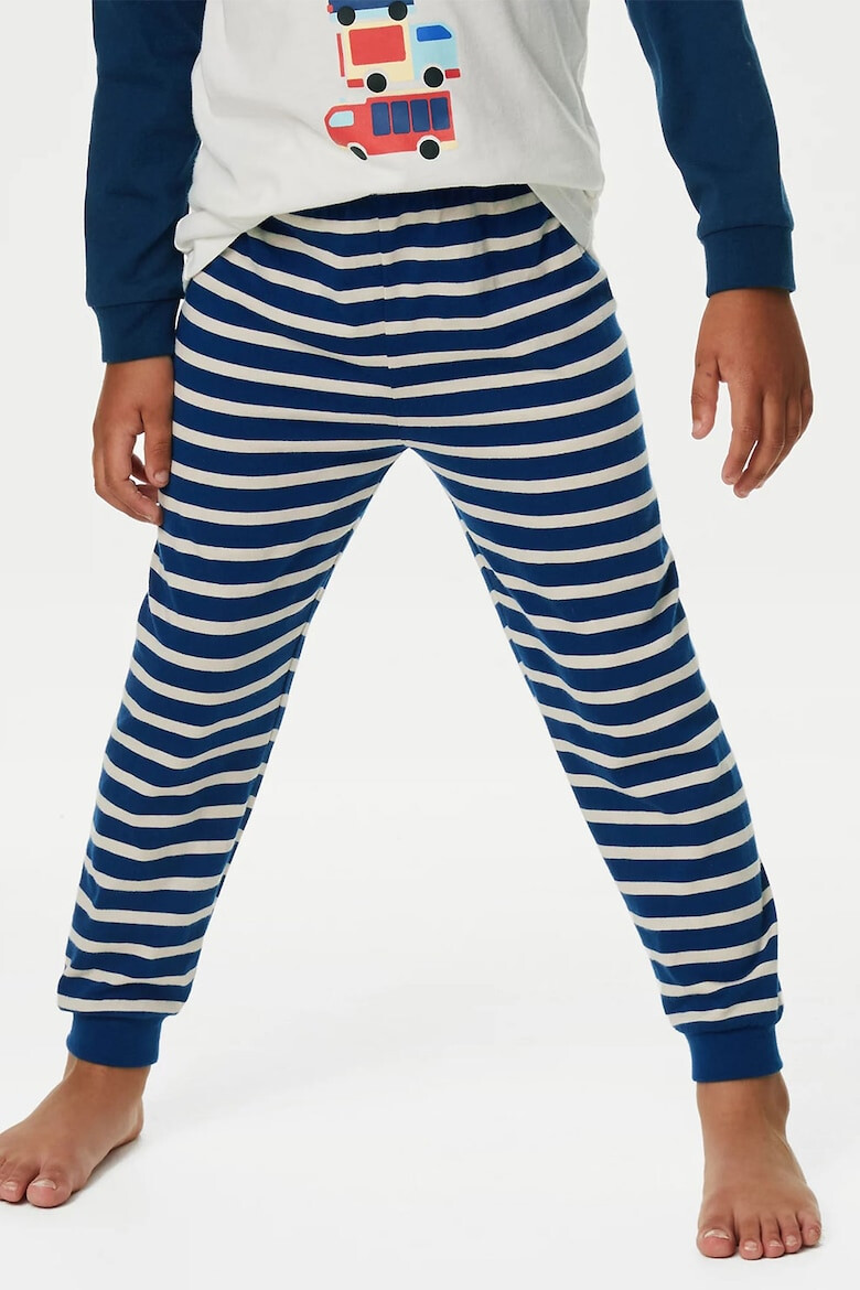 Marks  Spencer Памучни пижами 2 чифта - Pepit.bg