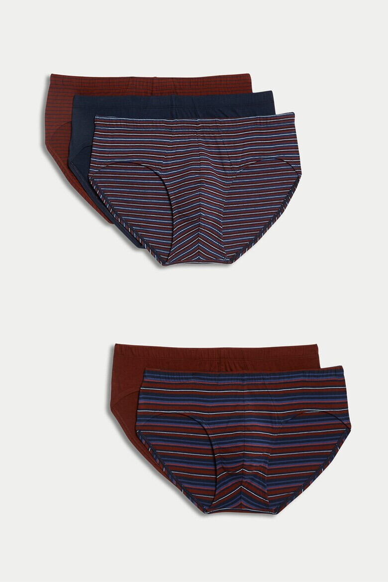 Marks  Spencer Памучни слипове - 5 чифта - Pepit.bg