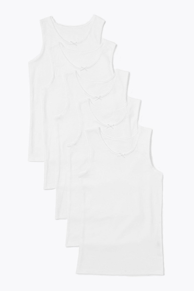 Marks & Spencer Памучни топове - 5 броя - Pepit.bg