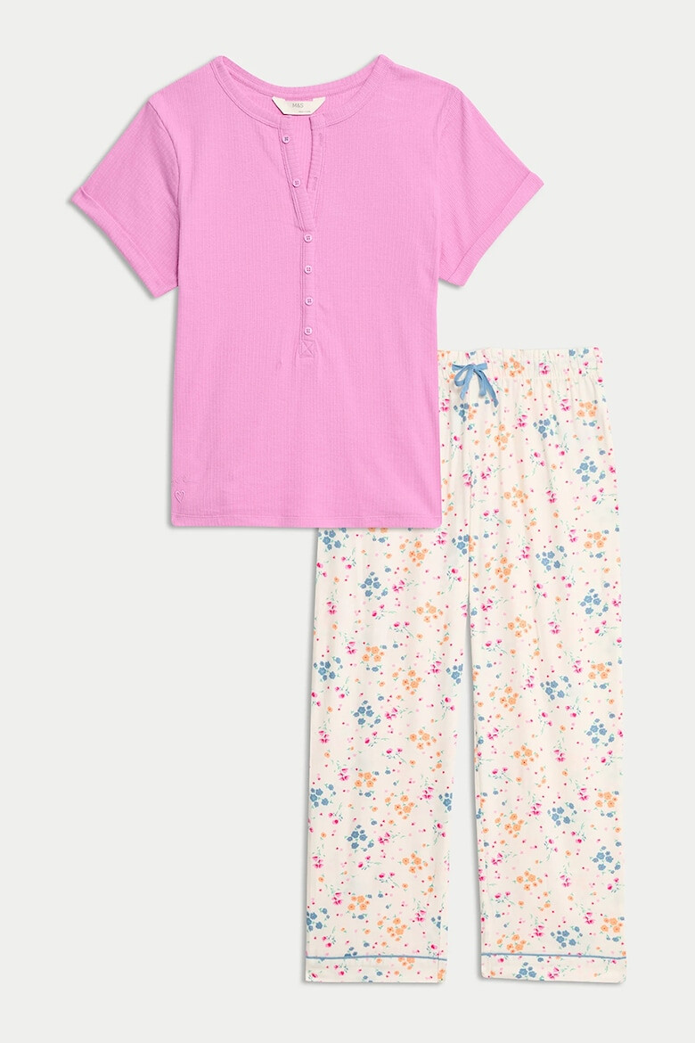 Marks  Spencer Пижама с къси ръкави - Pepit.bg