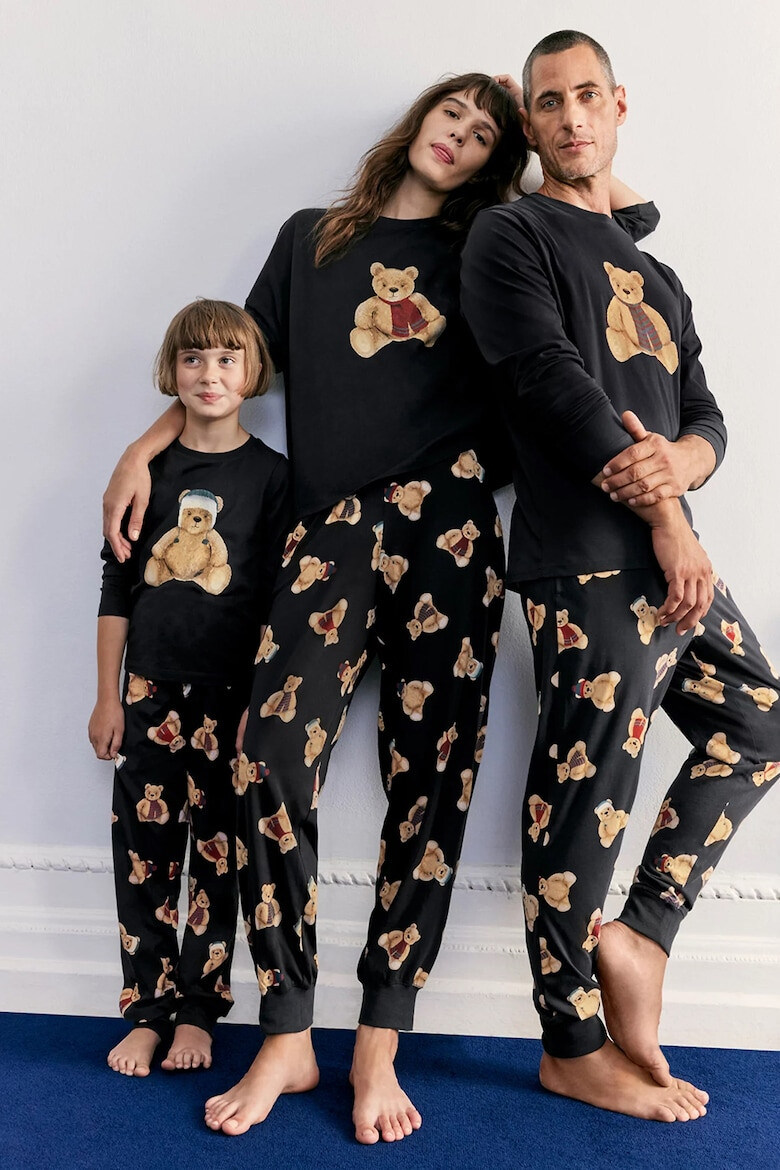 Marks  Spencer Пижама с принт - Pepit.bg