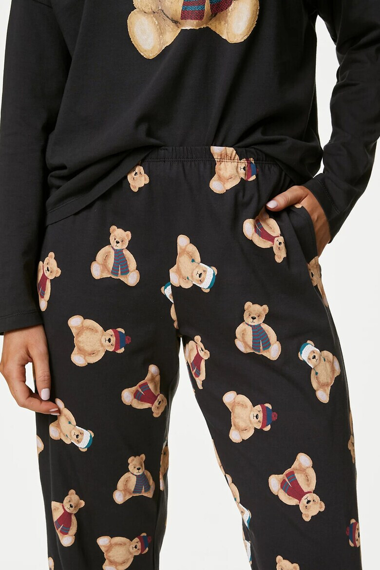 Marks  Spencer Пижама с принт - Pepit.bg