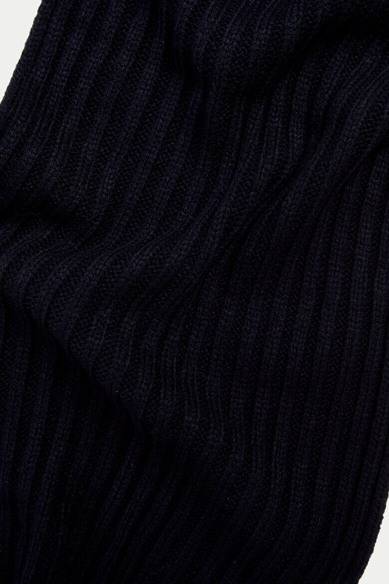 Marks  Spencer Плетен шал с рипс - Pepit.bg