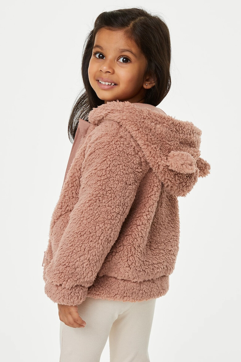 Marks & Spencer Плюшено яке с качулка - Pepit.bg