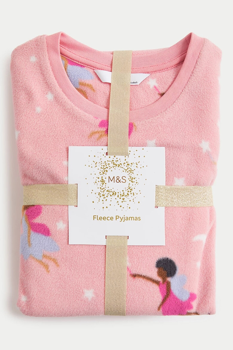 Marks & Spencer Поларена пижама с принт - Pepit.bg