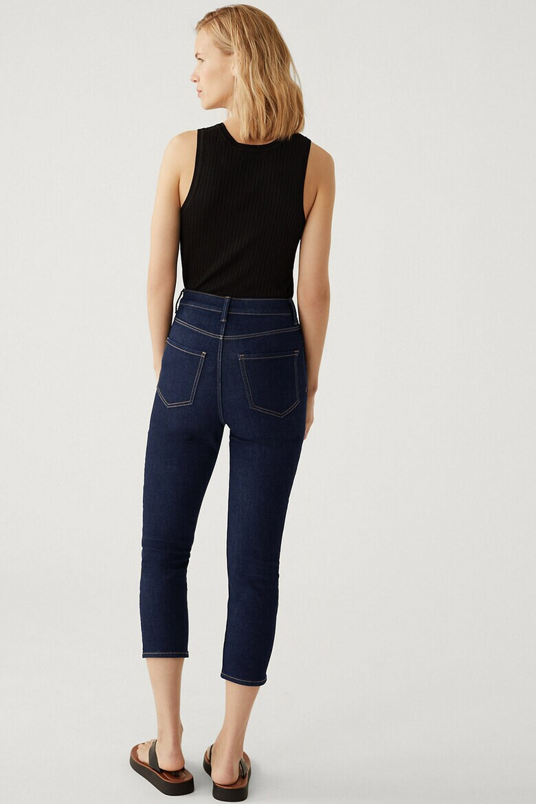 Marks  Spencer Прилепнали 3/4 дънки с висока талия - Pepit.bg