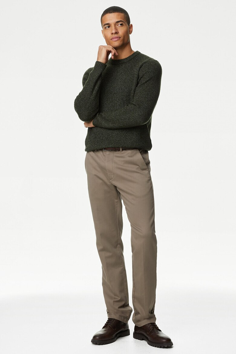 Marks  Spencer Пуловер с овално деколте - Pepit.bg