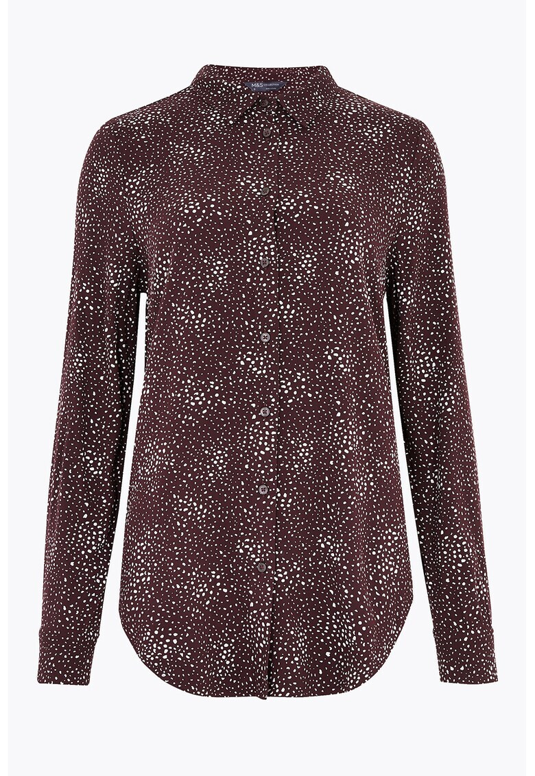 Marks & Spencer Риза с абстрактен десен - Pepit.bg