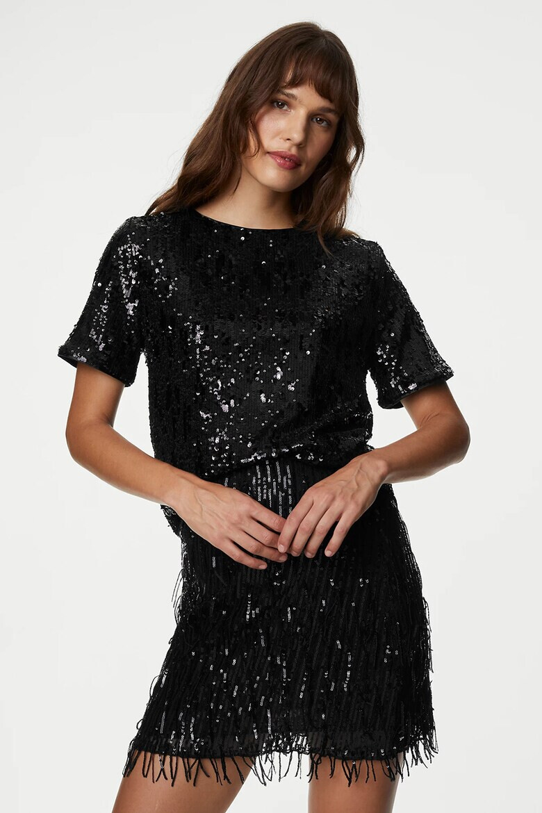 Marks  Spencer Риза с пайети - Pepit.bg