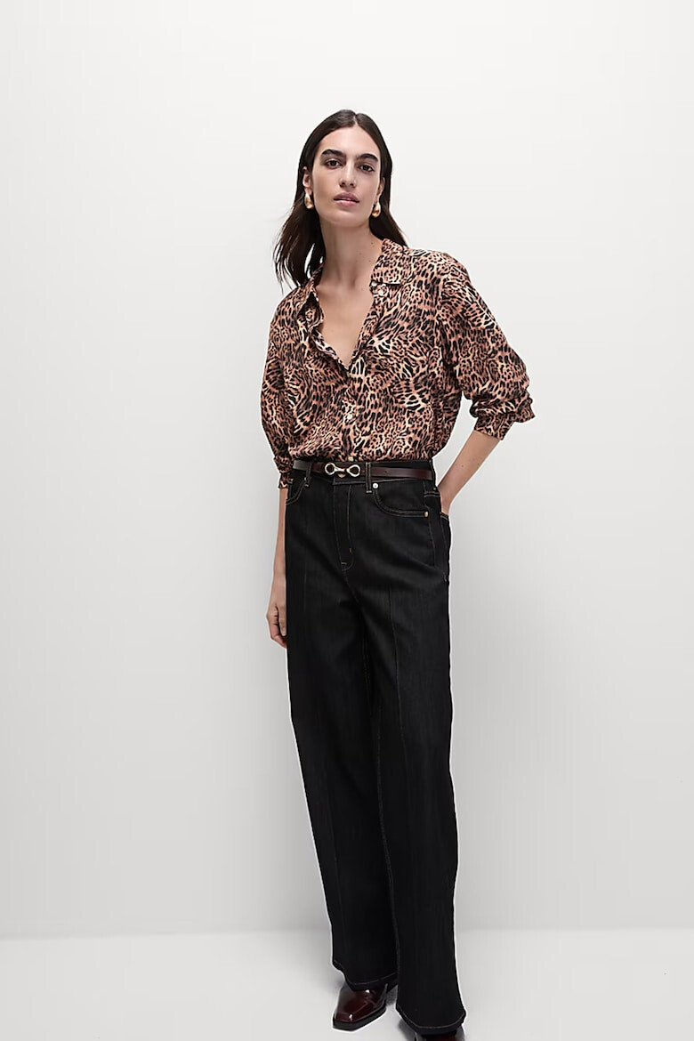 Marks  Spencer Риза с принт - Pepit.bg