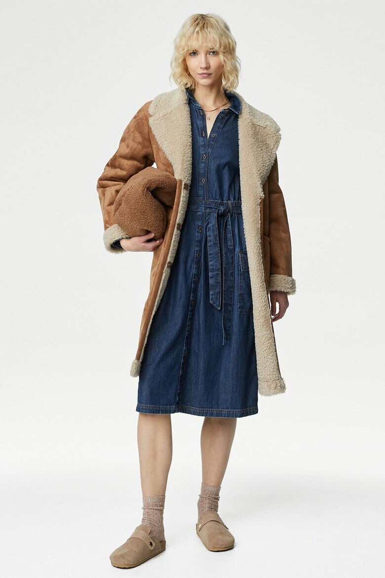 Marks  Spencer Рокля от деним - Pepit.bg