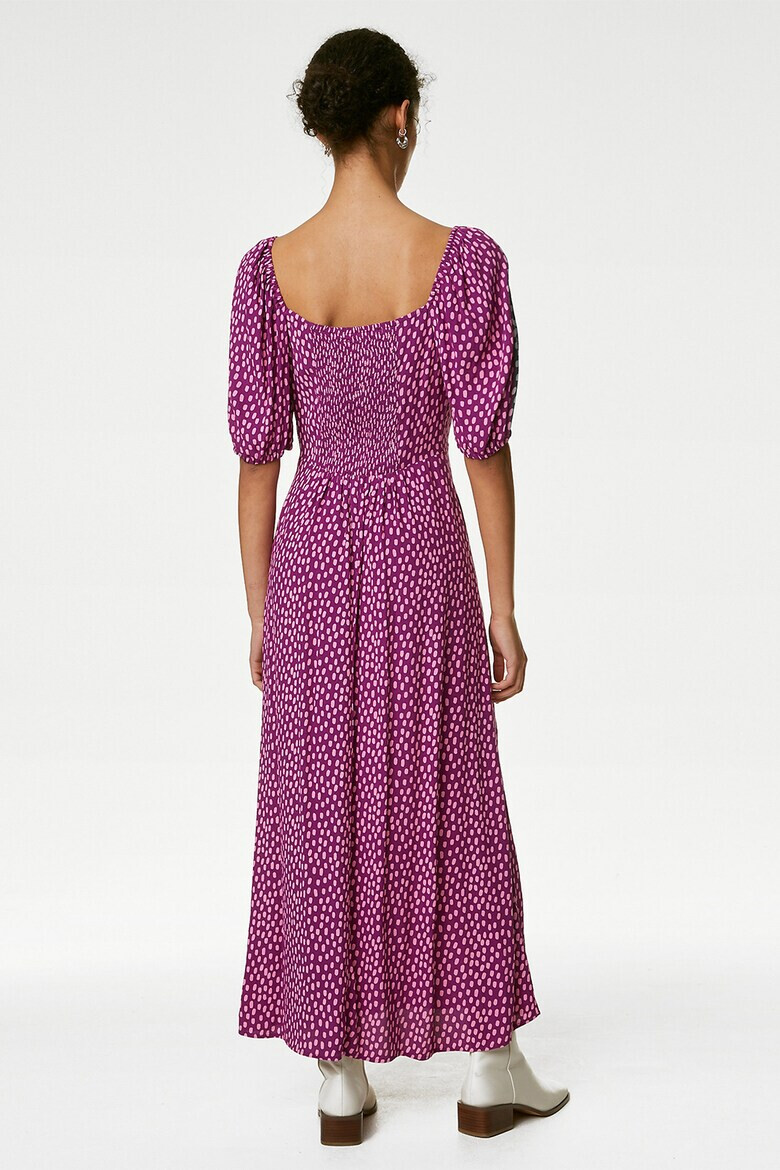 Marks  Spencer Рокля с десен и шпиц - Pepit.bg