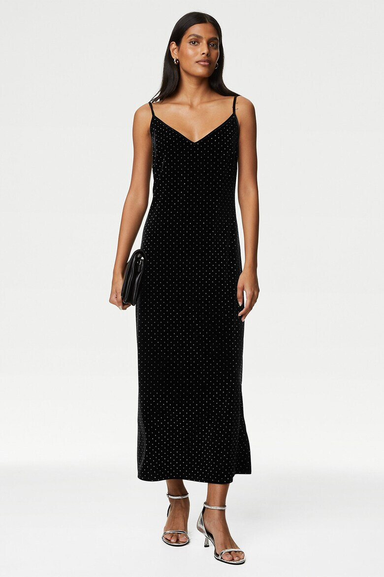 Marks  Spencer Рокля с шпиц и точки - Pepit.bg