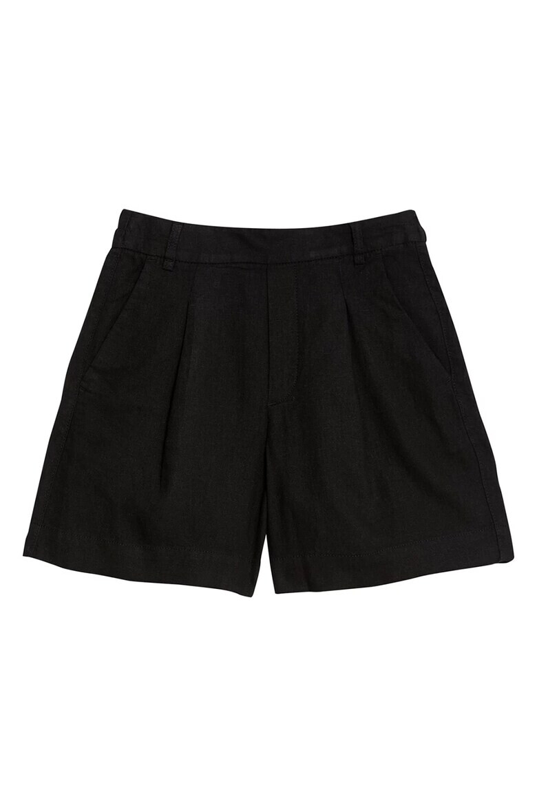 Marks  Spencer Шорти с лен с висока талия - Pepit.bg