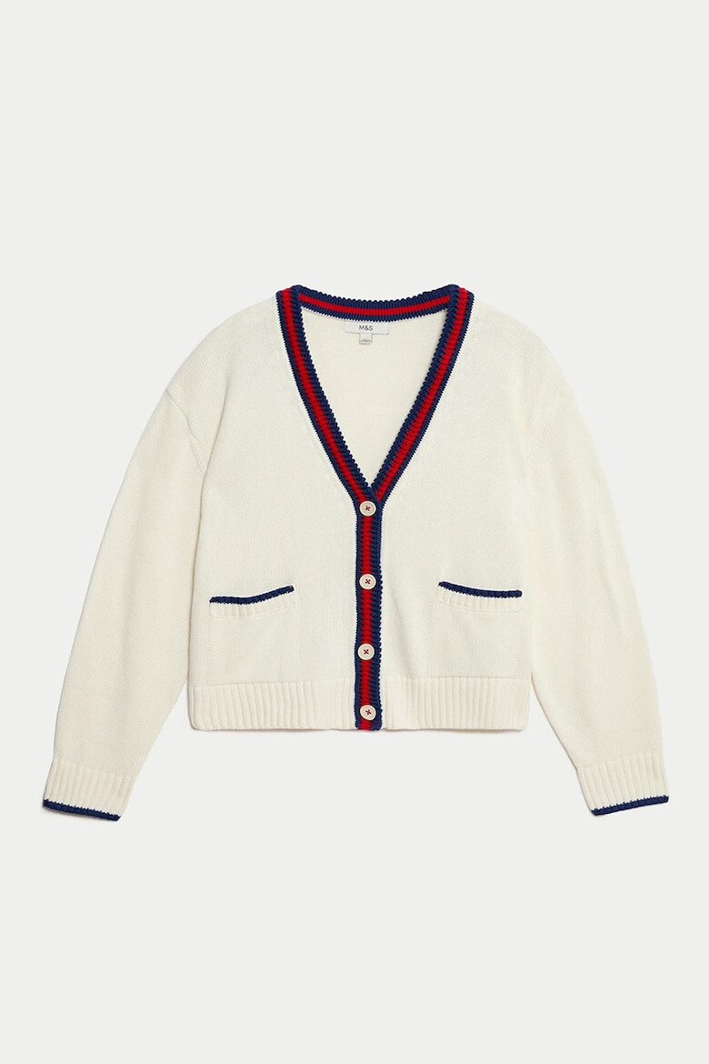 Marks  Spencer Шпиц жилетка с контрасти - Pepit.bg