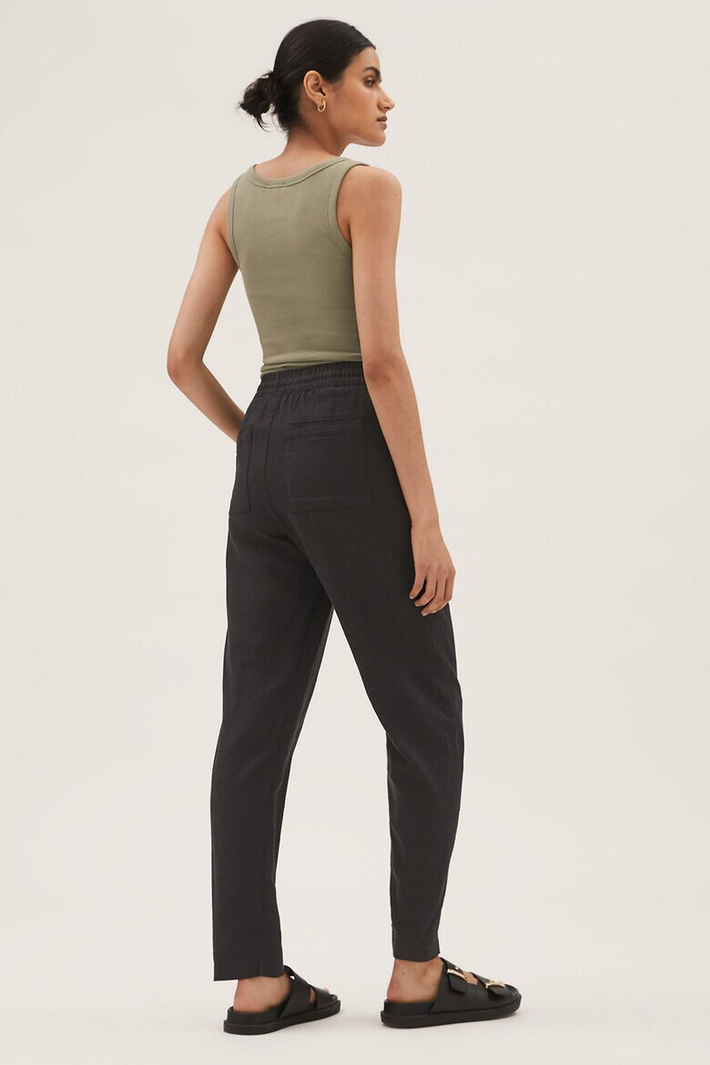 Marks & Spencer Скосен панталон с лен - Pepit.bg