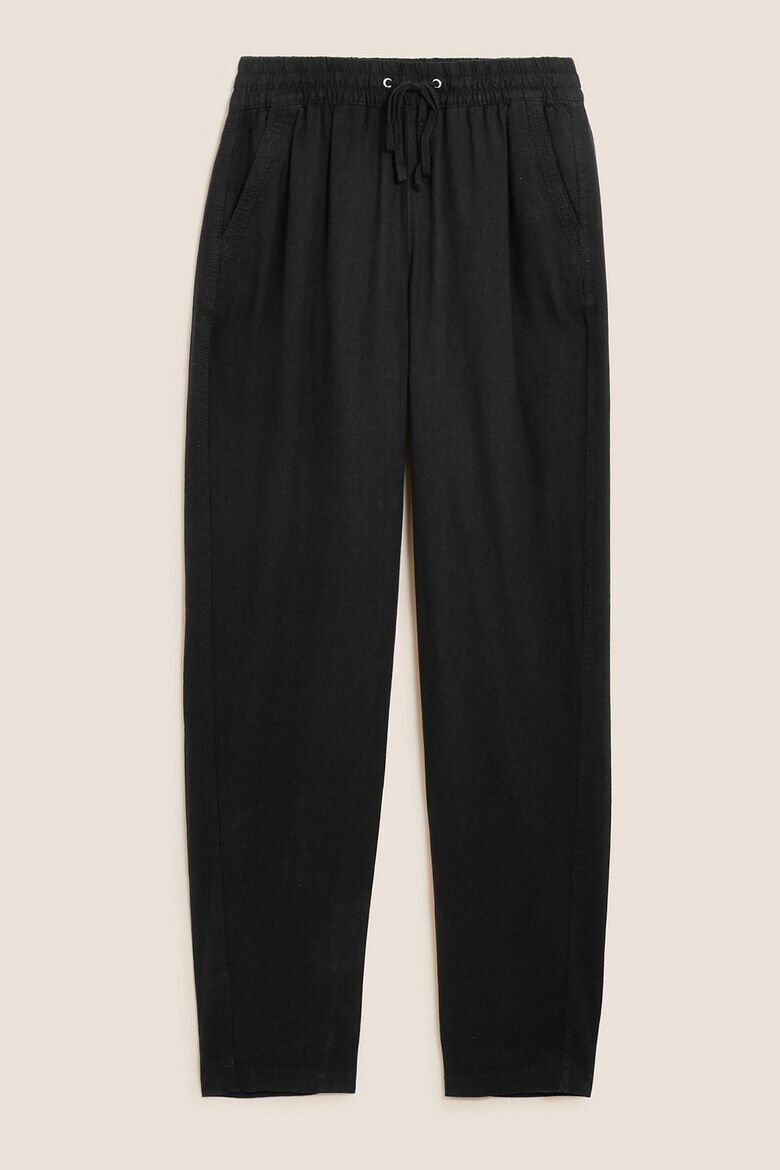 Marks & Spencer Скосен панталон с лен - Pepit.bg