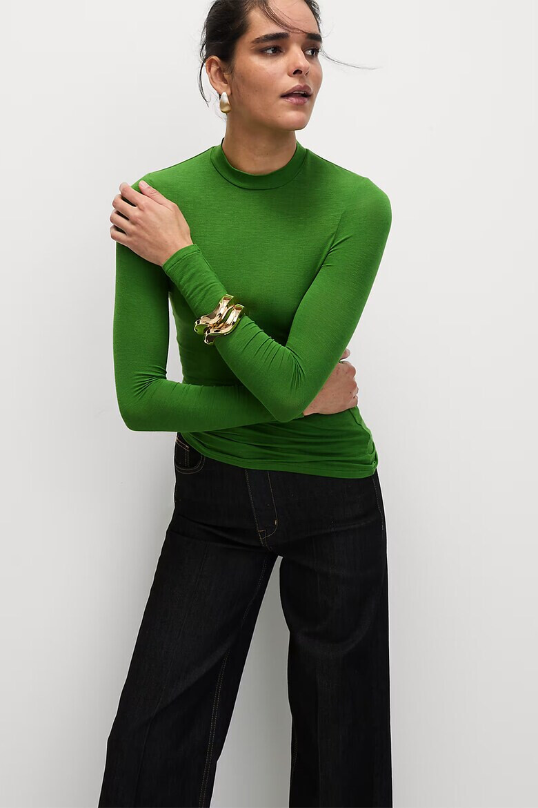 Marks  Spencer Слим блуза с модал - Pepit.bg