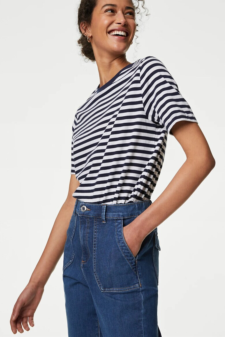 Marks  Spencer Слим дънки с висока талия - Pepit.bg