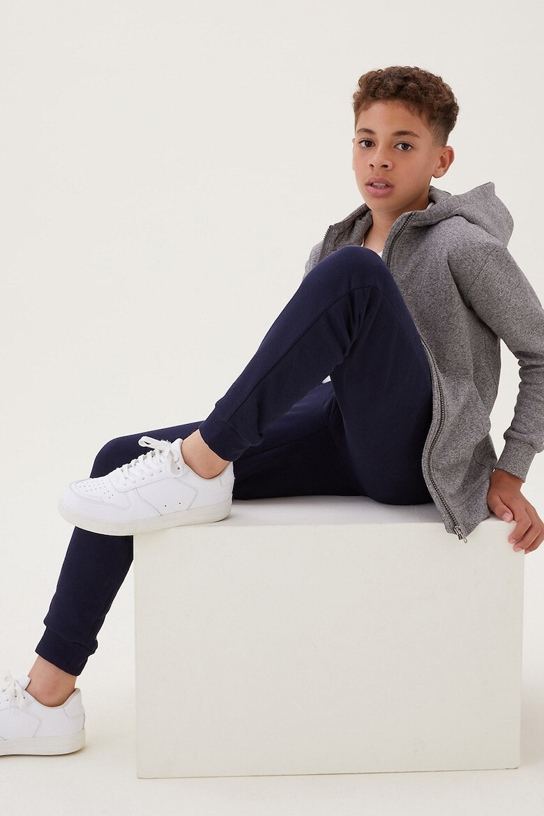 Marks  Spencer Суитшърт с памук и цип - Pepit.bg