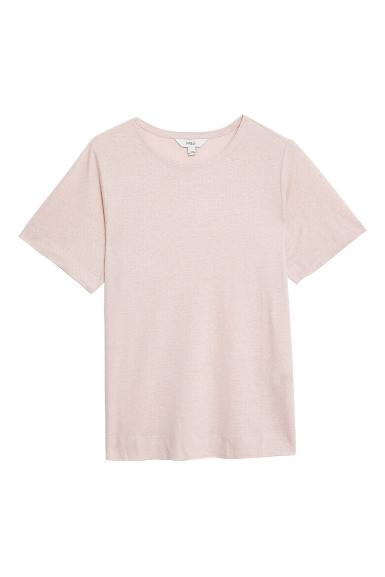 Marks  Spencer Тениска от лен и модал - Pepit.bg