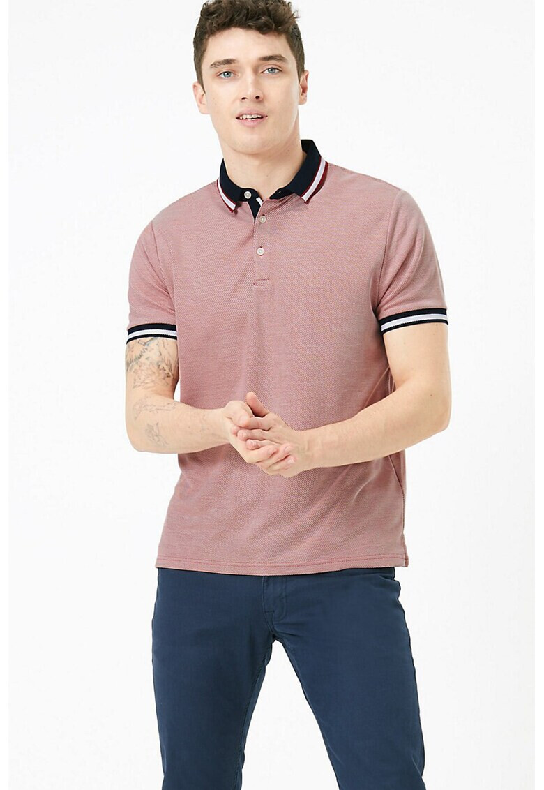 Marks & Spencer Тениска с модал и яка - Pepit.bg
