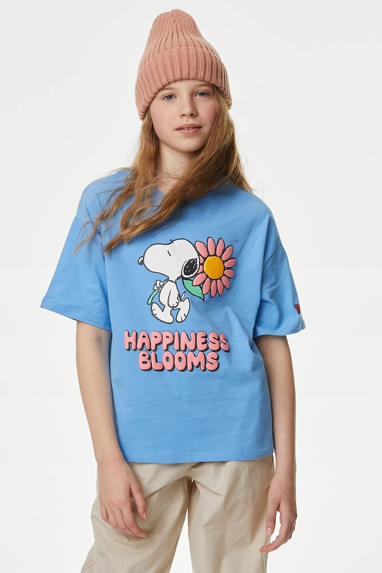 Marks  Spencer Тениска с щампа на Snoopy - Pepit.bg