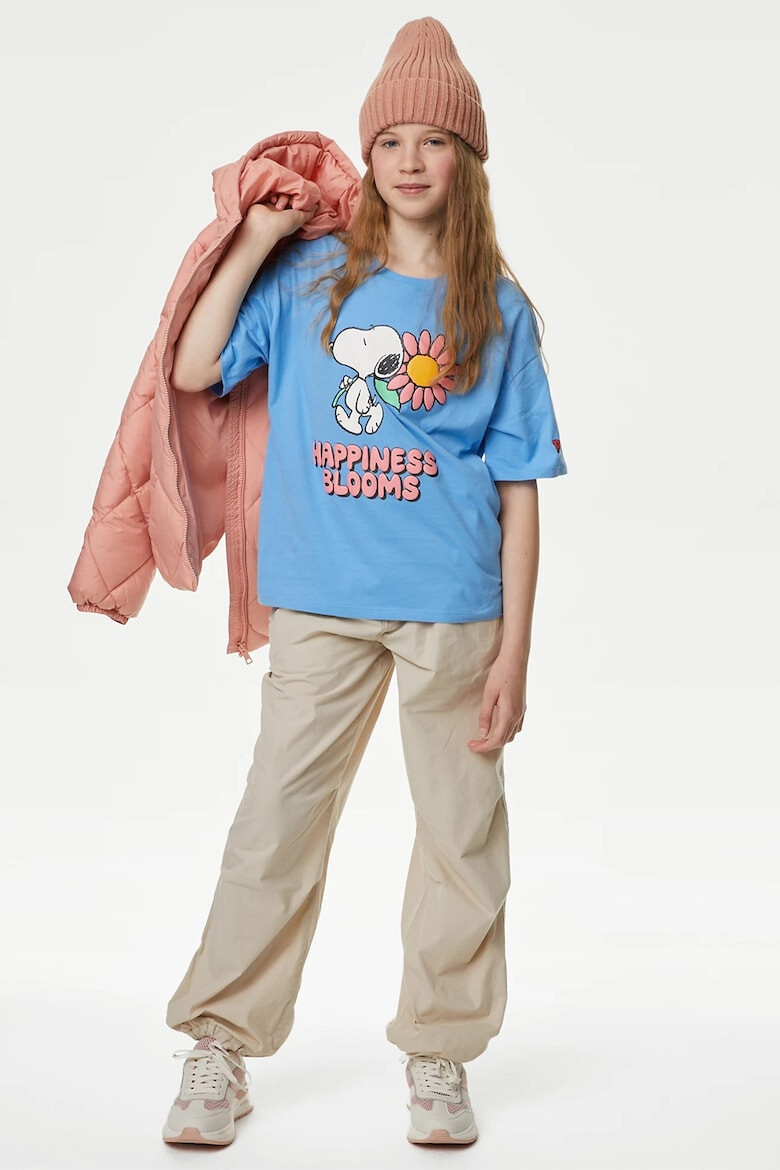 Marks  Spencer Тениска с щампа на Snoopy - Pepit.bg