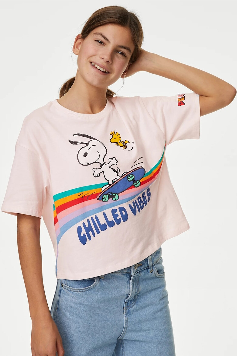 Marks & Spencer Тениска с щампа на Snoopy - Pepit.bg