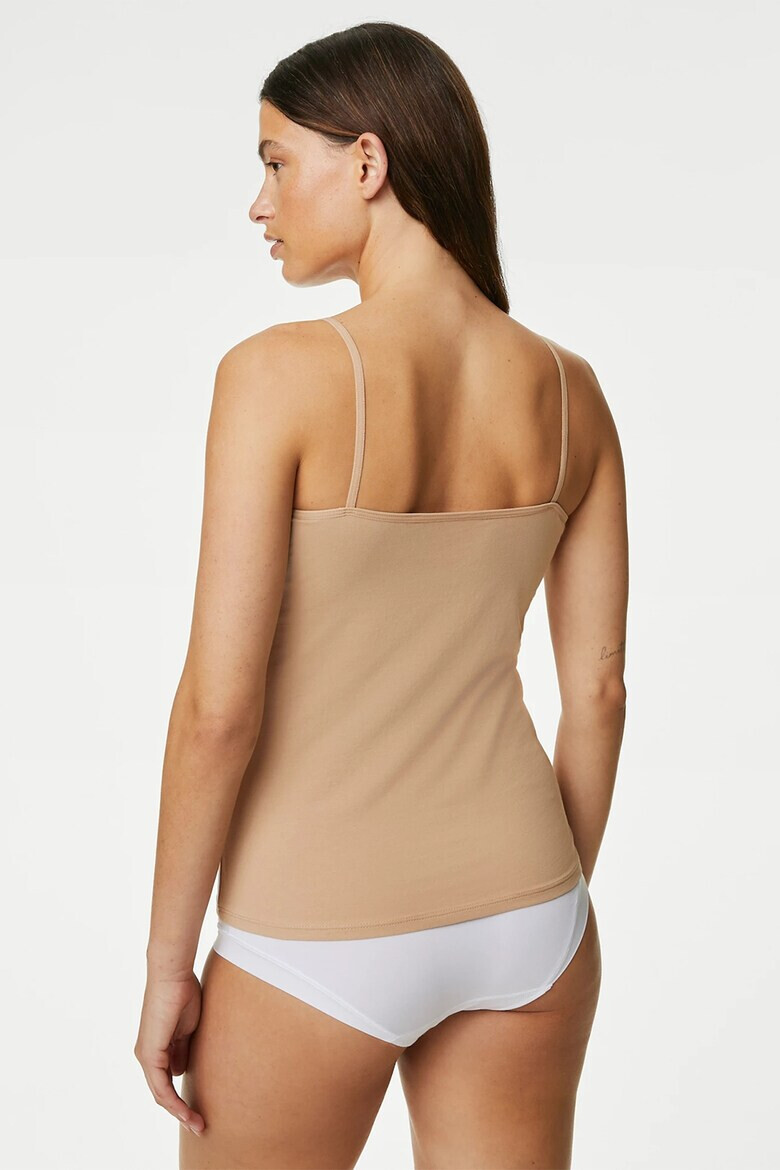 Marks & Spencer Топ с шпиц деколте - 3 броя - Pepit.bg