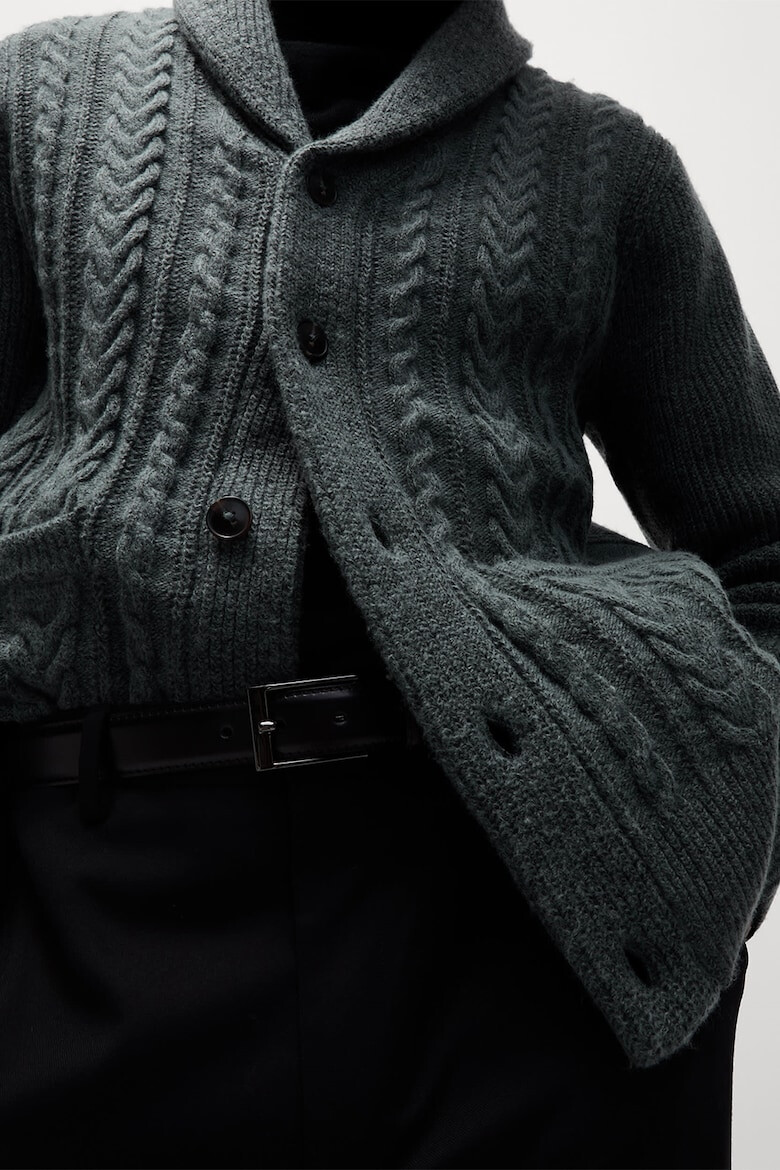 Marks  Spencer Жилетка с плетка осморка - Pepit.bg