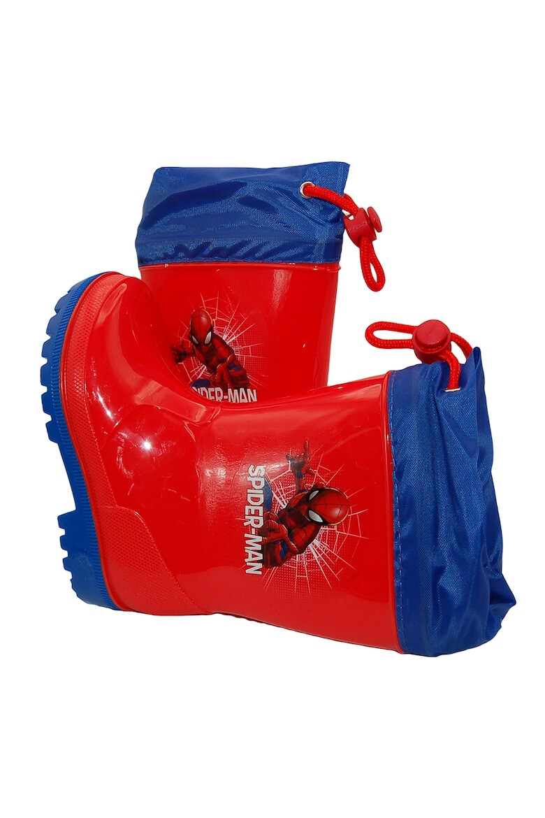 Marvel Гумени ботуши Spiderman с връзка - Pepit.bg