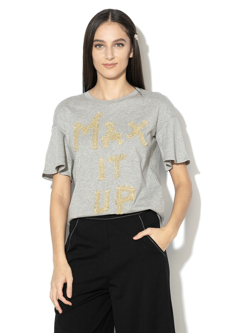 Max&Co Тениска Dami с апликации - Pepit.bg