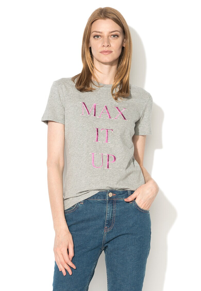 Max&Co Тениска Duna с бродерии - Pepit.bg