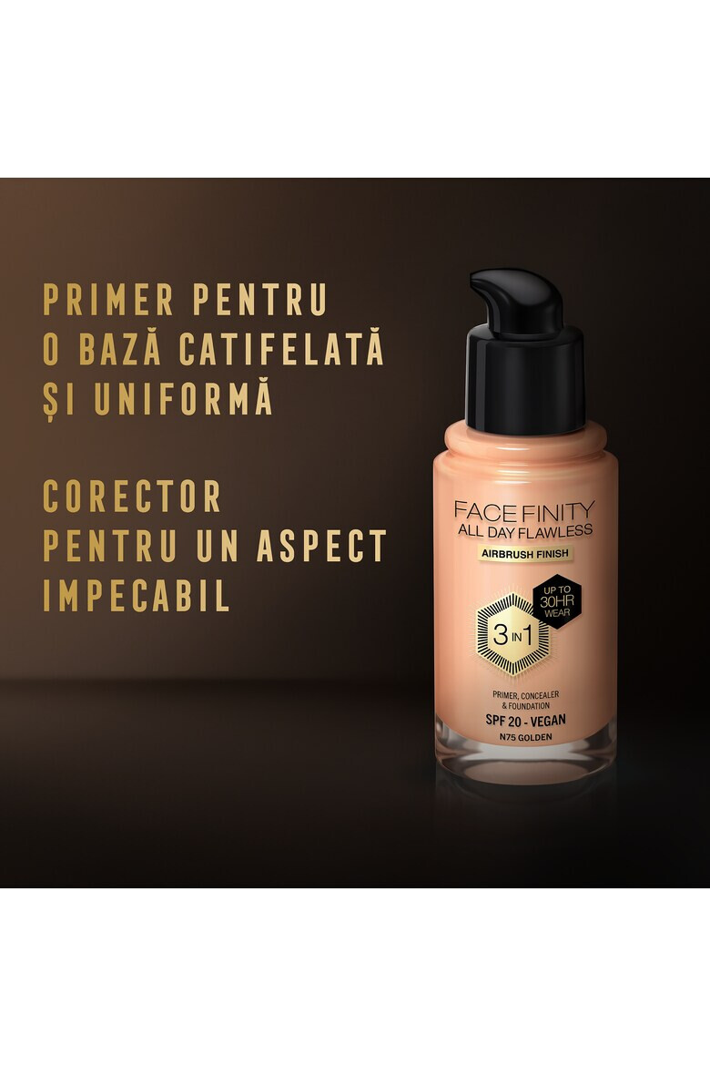 Max Factor Фон дьо тен Facefinity All Day Flawless 3 in1 30 мл - Pepit.bg