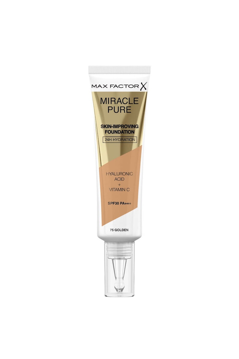 Max Factor Фон дьо тен Miracle Pure 75 Golden 30 мл - Pepit.bg